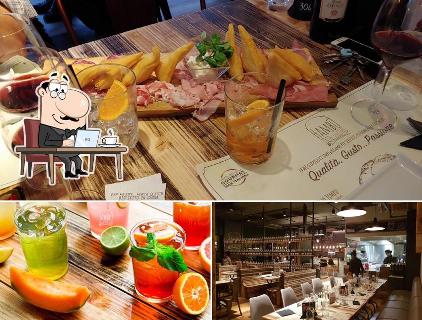 La foto di interni e cibo da Hambù