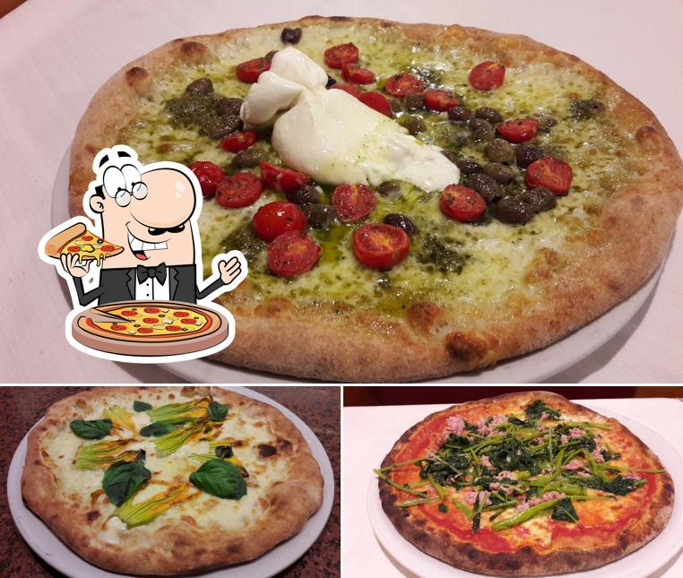 Scegli una pizza a Ristorante Pizzeria Al Capriccio Da Mannaggia