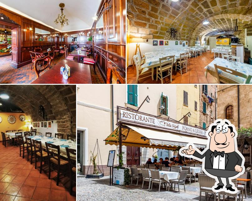 Dai un'occhiata agli interni di Bella Napoli