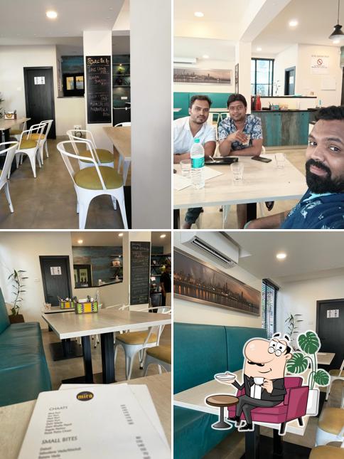 Check out how Café Mira looks inside