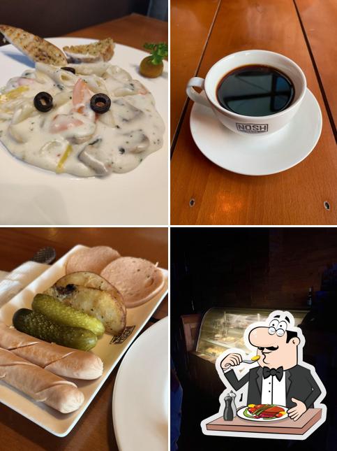 Food at Nosh Haus Metro Pillar 106