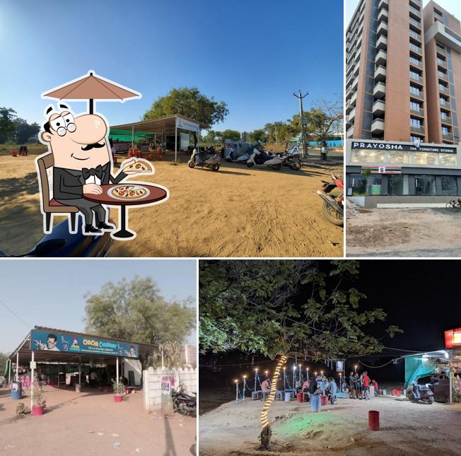 Check out how CHACHA CHAUDHARY TEA AND SNACKS CORNER looks outside