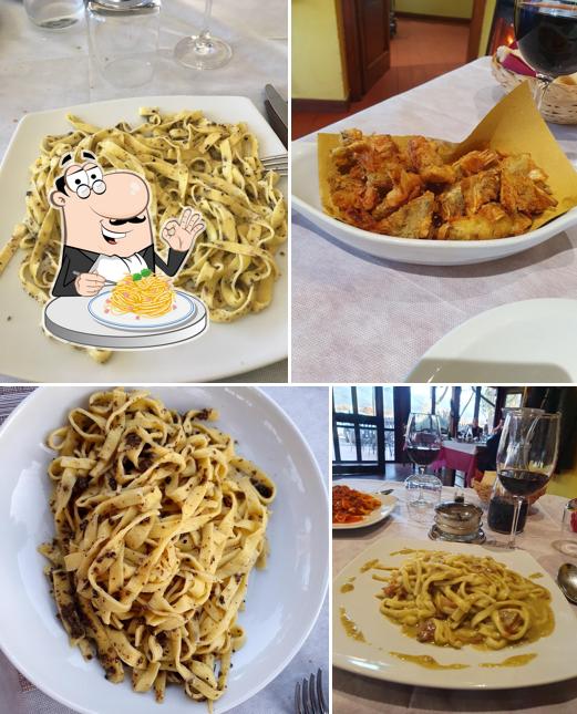 Spaghetti alla carbonara al Il Gattopardo Ristorante Pizzeria