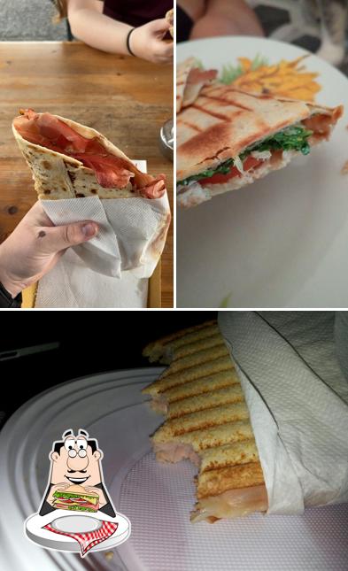 Club sandwich al Ristorante Piadineria