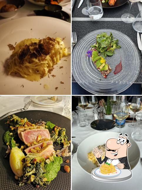Spaghetti alla carbonara al Restaurant Ulivo