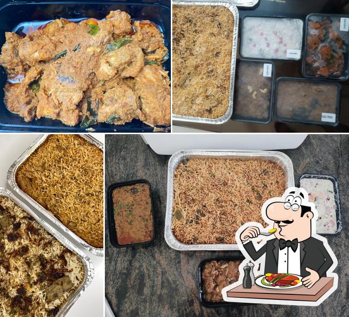 Food at Sahibs Biryani