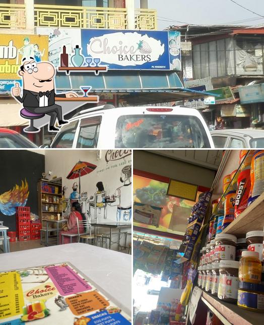 The interior of Choice Bakers