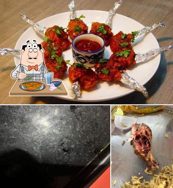 Chicken wings at Hotel Shreeya Palace