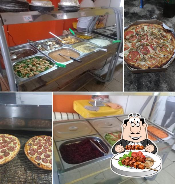 Platos en Casa da Pizza GV