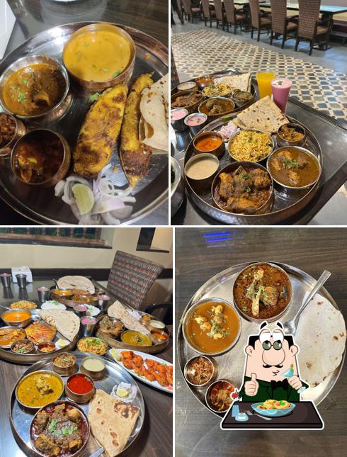 Food at Deewan Khana