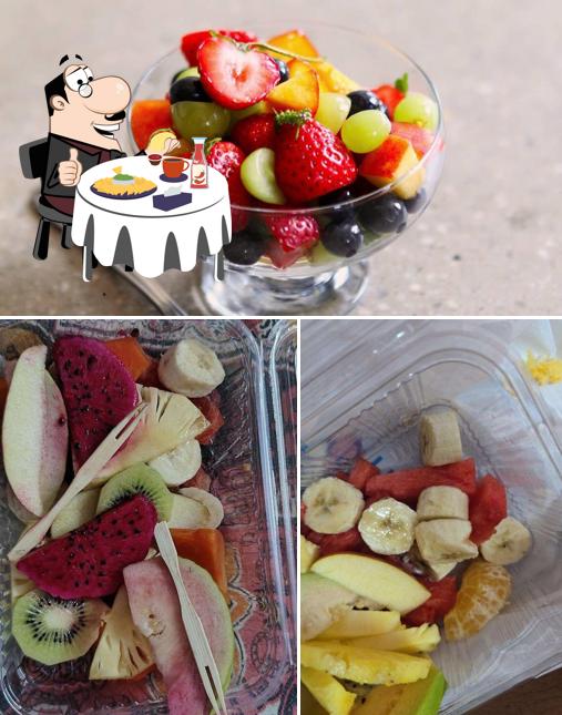 Cheese plate at Fruit Chat