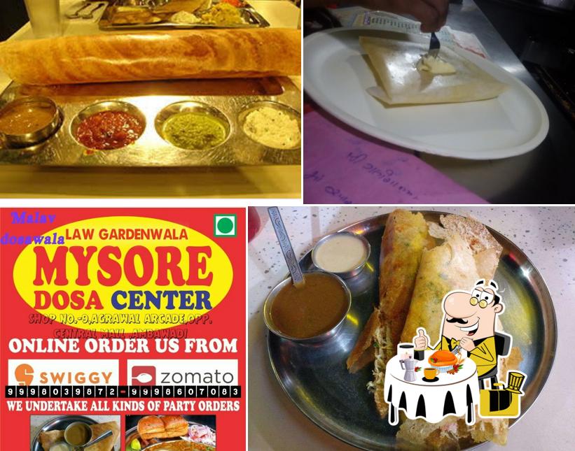 Meals at Mysore Dosa Center