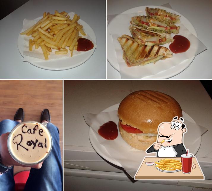 French fries at Royal Cafe & Chinese Food