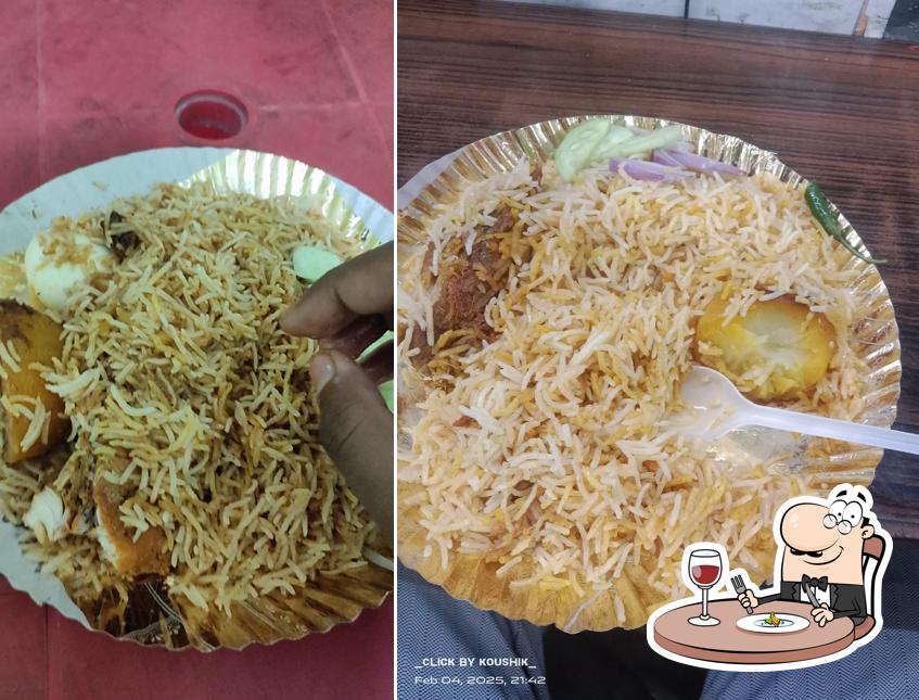 Food at Haji biryani