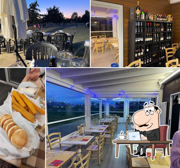 Gli interni di Il Chiosco