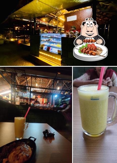 This is the image showing food and interior at 90's Cotta Resto Cafe