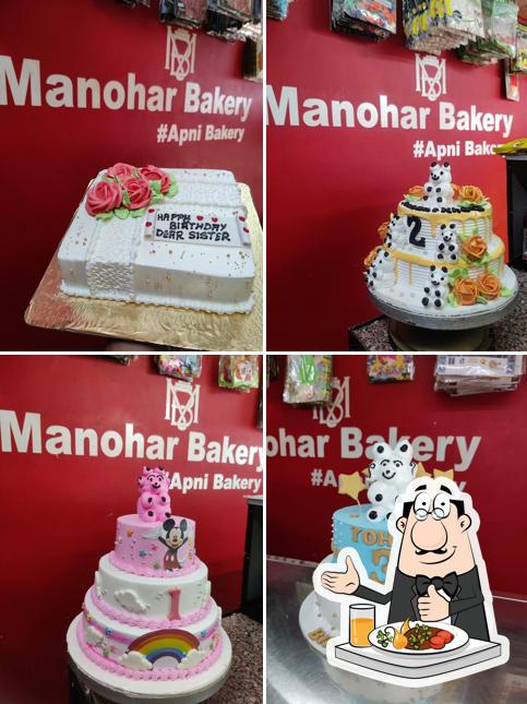 Food at Manohar Bakery