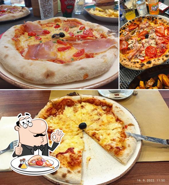 Ordina una pizza a Grill & pizzeria Piazza