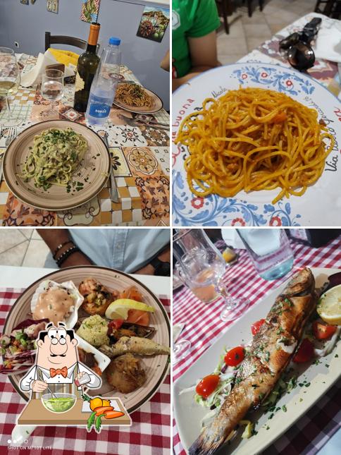 Insalata di alghe al Trattoria La Buona Forchetta