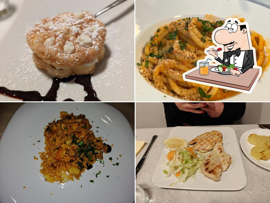 Cibo al Ristorante Dammuso