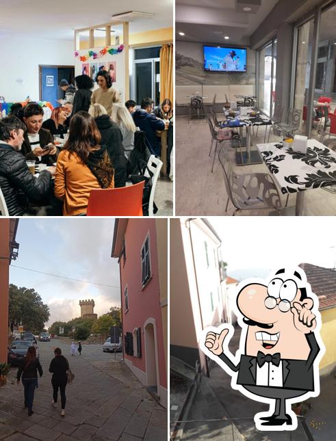 La interni e esterno del ristorante
