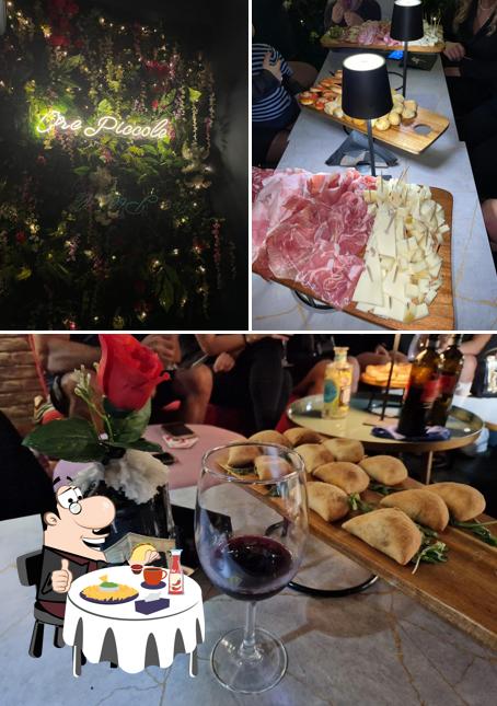 Piatto di formaggi al Ore Piccole Bar