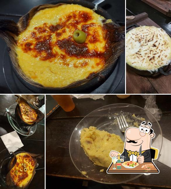 Platos en Aldeia da Pamonha