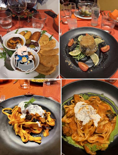 Cibo al Taverna del Pavone