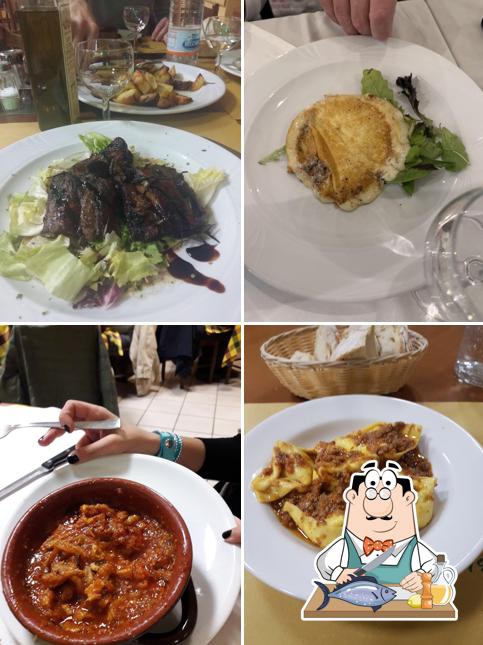 Salmone grigliato al Trattoria Lapo
