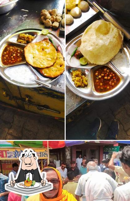 Meals at Baba chola bhatura