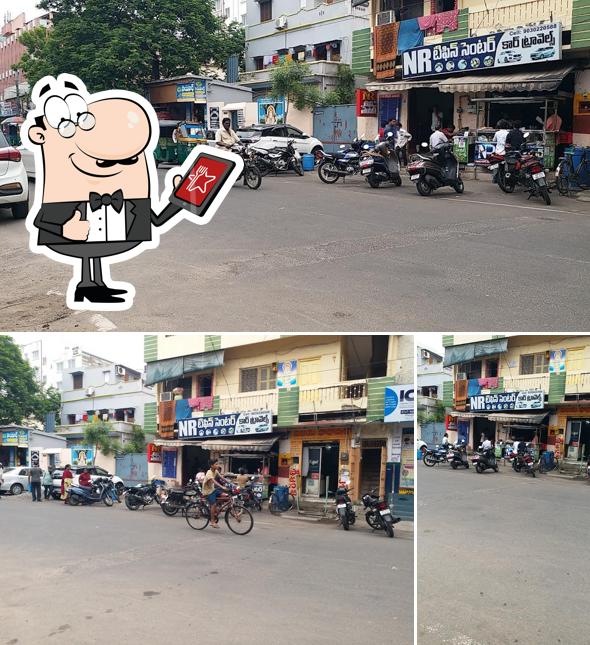 The exterior of NR TIFFINS AND MEALS