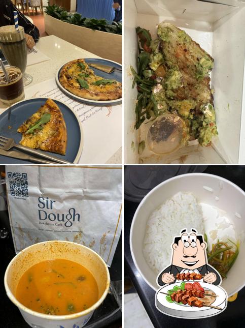 Food at Sir Dough Bakehouse Café