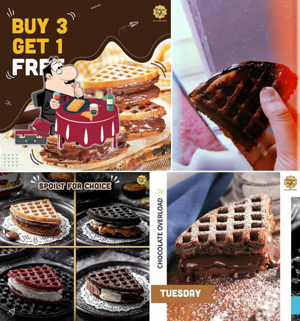 Waffles at The Belgian Waffle Co