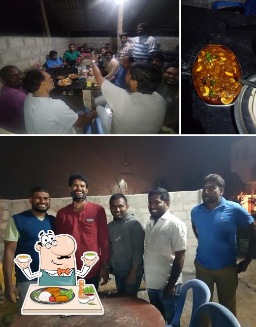 Meals at Vijaya Garden Dhaba