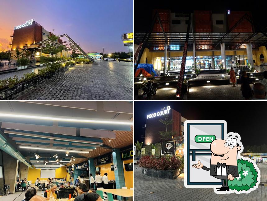 Enjoy the view at the outside area of Delight Food Joint (DFJ)