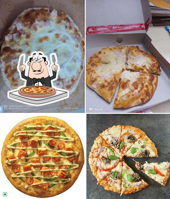 Try out various types of pizza