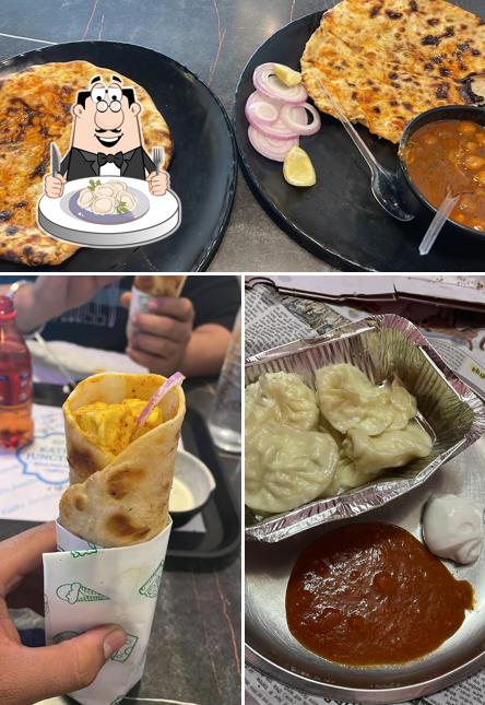 Dumplings at Kathi Junction