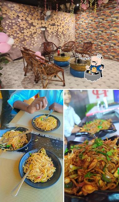 The restaurant's food and interior