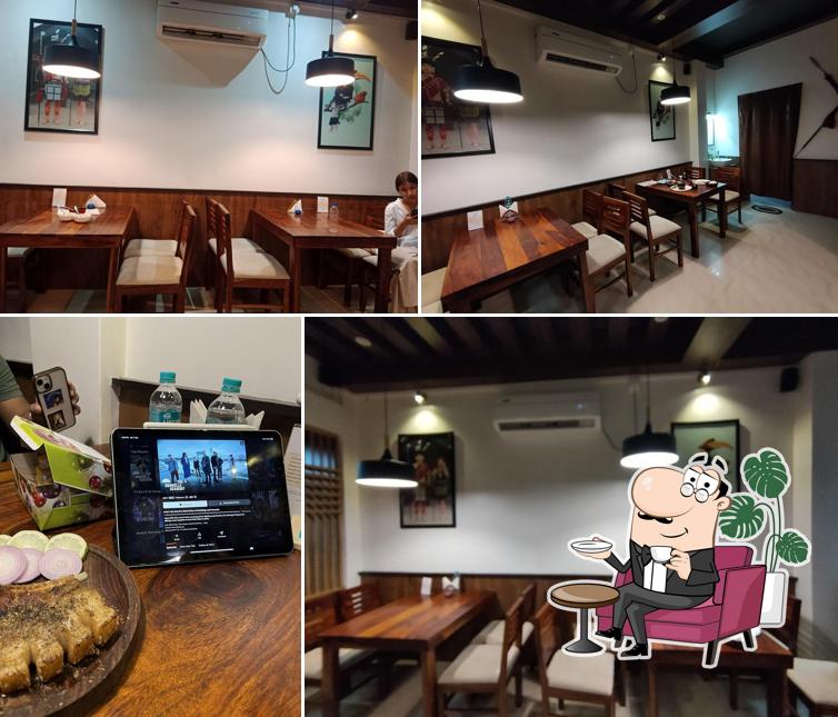 The interior of Hornbill Agartala