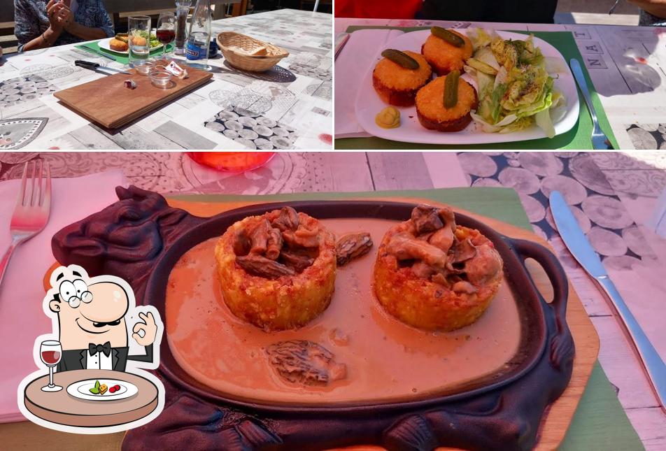 Cibo al Métairie Les Petites Fauconnières
