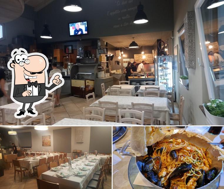 Ristorante Pizzeria Il Cantuccio si caratterizza per la interni e cibo