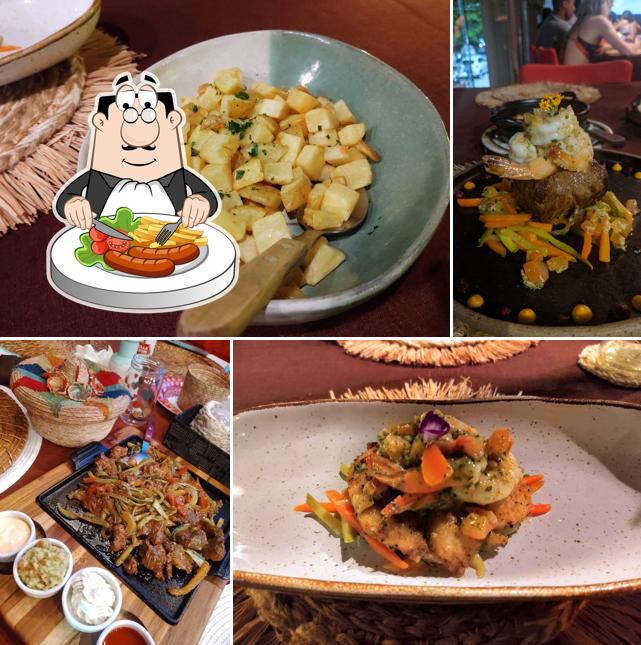Platos en Secret Spot Restaurante