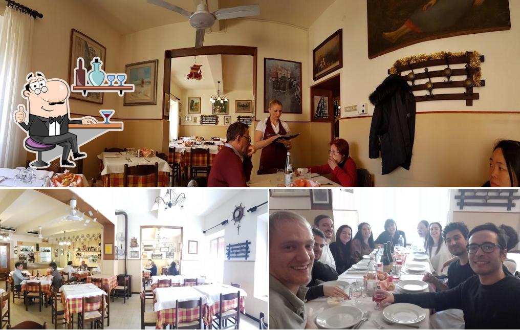 Dai un'occhiata agli interni di Trattoria Aldina