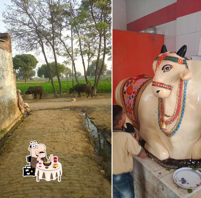 Food at Baba Da Dhaba