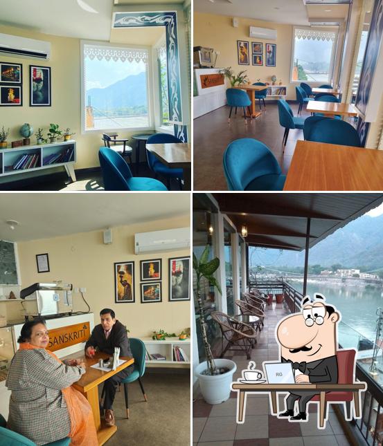 Check out how Sanskriti - A Ganga View Cafe looks inside