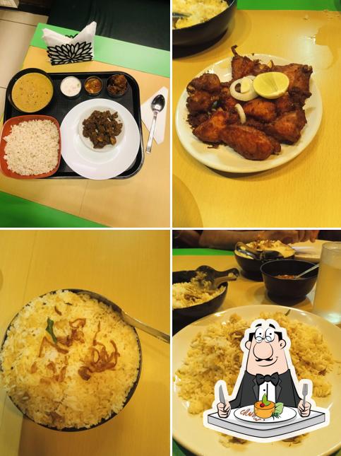 Food at Reema's Restaurant and Cafe