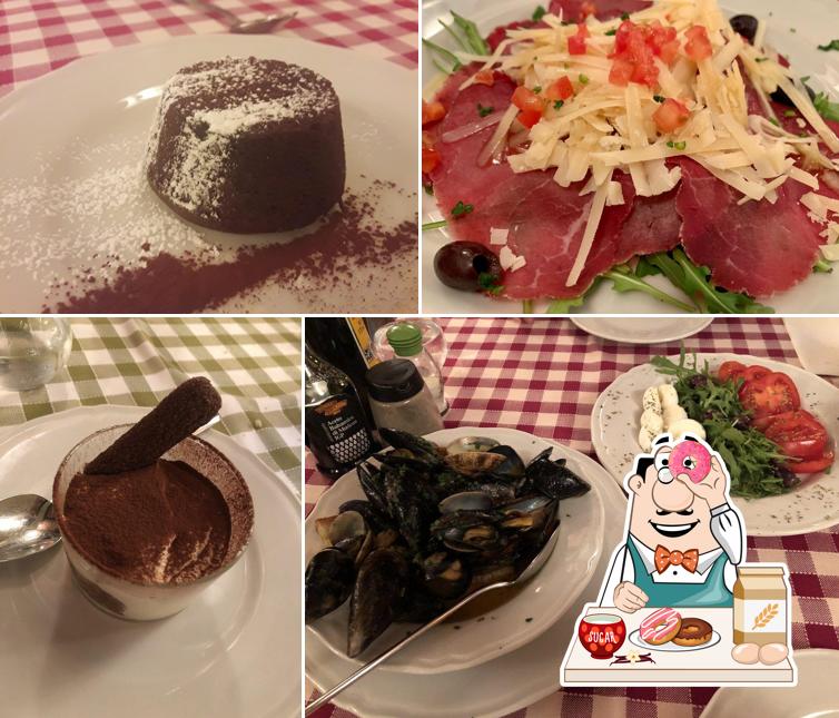 Ristorante Alle Bandierine offre un'ampia selezione di dessert