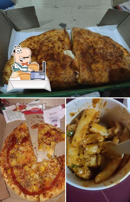 Garlic bread at Pizza Wings