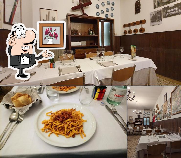 Gli interni di Trattoria dell' Autotreno