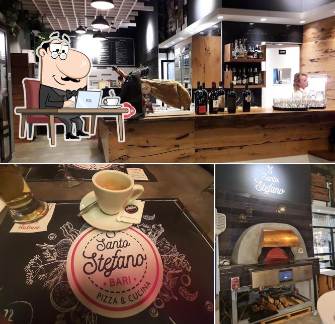 Dai un'occhiata agli interni di Ristorante Pizzeria Santo Stefano